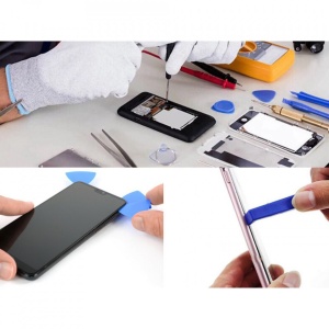 Set 9 piese, scule service pentru telefoane si tablete, include cheita SIM