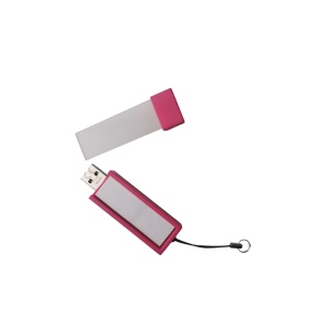 Stick USB Flash drive, Reflects NOTES, dotat cu, compartiment de notite, 4GB, Magenta