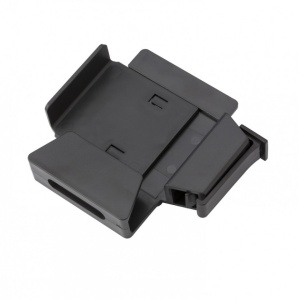 Suport auto BASIC cu fixare la grila de ventilatie si suport pentru stylus, Negru