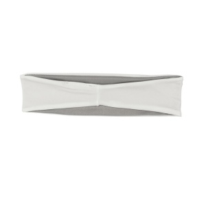 Bentita pentru sport captusita cu material ce respira, poliester, Alba