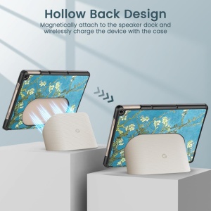 Husa Smart Cover tableta, pentru Pixel Tablet 11 inch 2023, sakura - Img 3