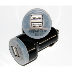 Incarcator Auto Universal pentru tablete de 5v - Dual USB 2100 mah - Img 2