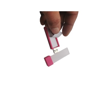 Stick USB Flash drive, Reflects NOTES, dotat cu, compartiment de notite, 4GB, Magenta