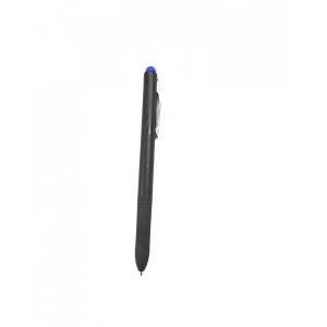 Stylus pen cu pix, model Easy Grip, din material plastic, Negru