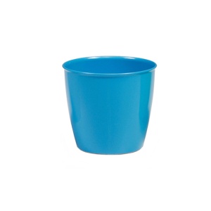 Ghiveci pentru flori, LUX Academy, rotund, diametru 11 cm, Albastru
