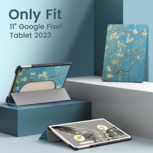 Husa Smart Cover tableta, pentru Pixel Tablet 11 inch 2023, sakura - Img 4