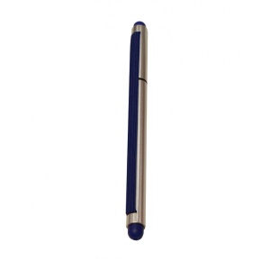 Stylus 2 in 1 cu Pix cu capac si elastic, Albastru