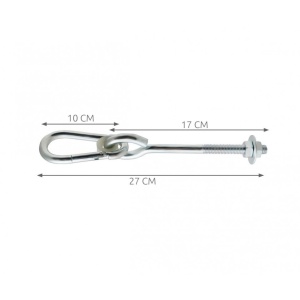 Set 2 bucati, sisteme de prindere pentru balansoar prevazute cu carabina