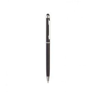 Stylus de precizie 2in1, varf de 5.5 mm, pix incorporat, Negru