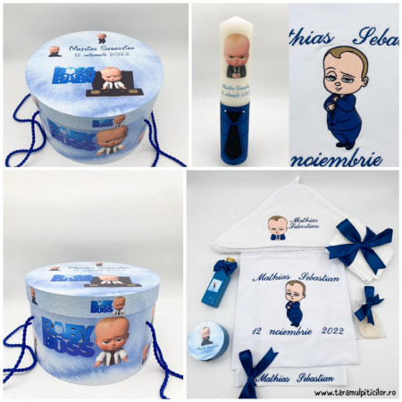 Trusou botez - Baby Boss bleumarin v2