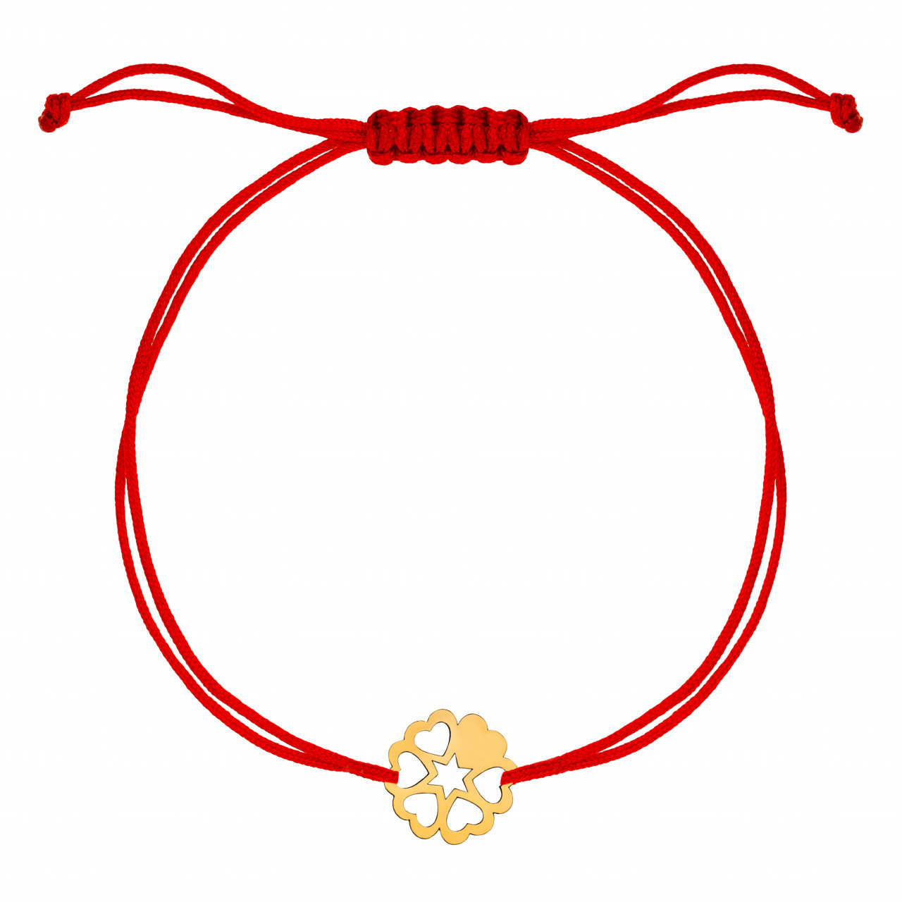 Brățară heartbeat cu inimioara din aur 14k