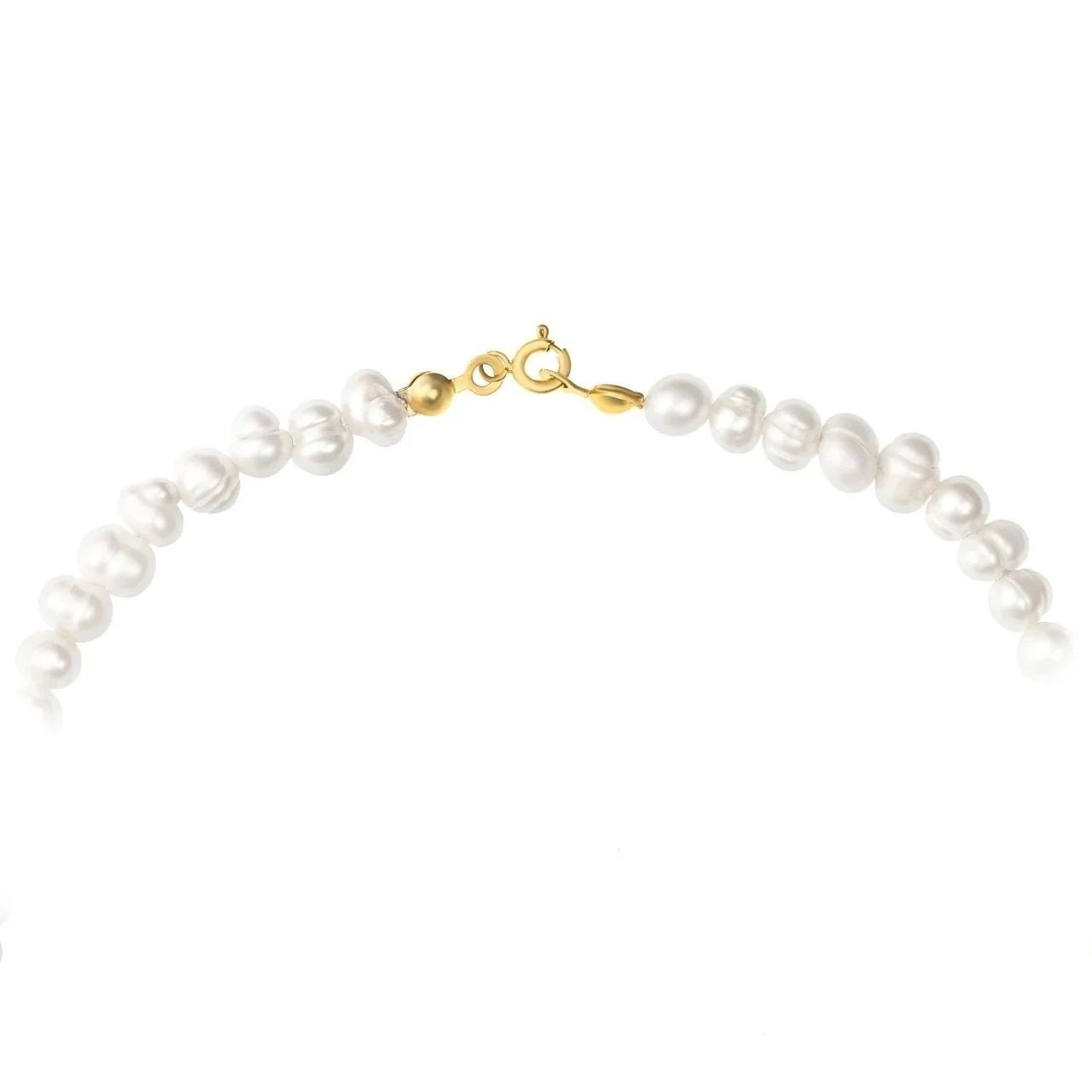 Colier Sunshine Pearl cu perle de cultura și Soare din Aur 14K