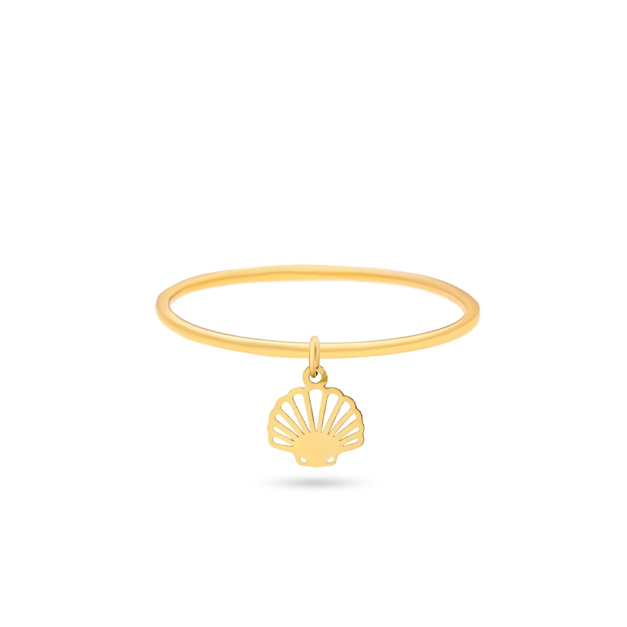 Inel Sea Shell din Aur 14K