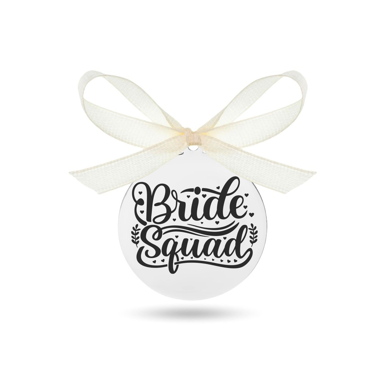 Banut Nunta din Argint 2.5cm Bride Squad