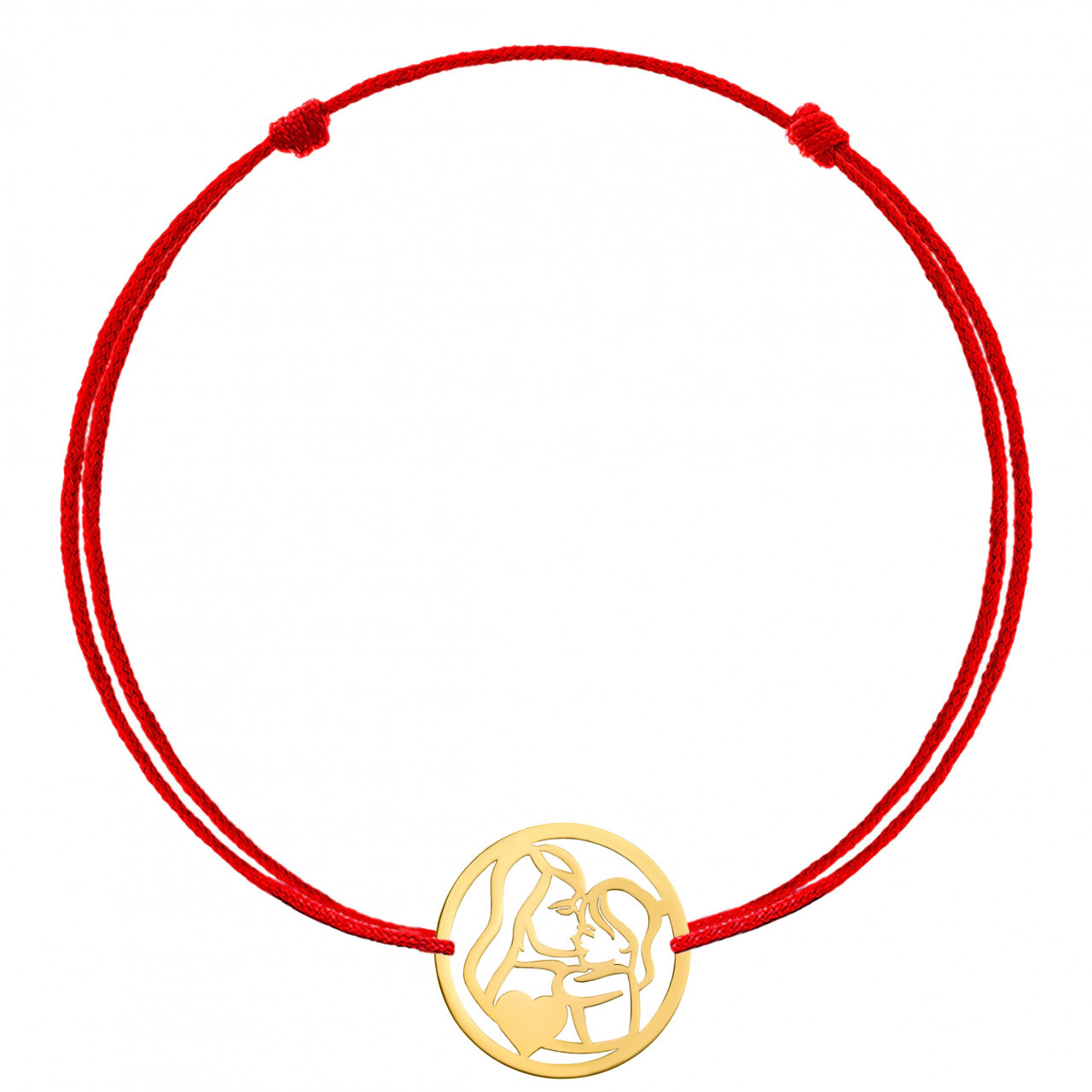Brățară supreme mama & bebe din aur 14k