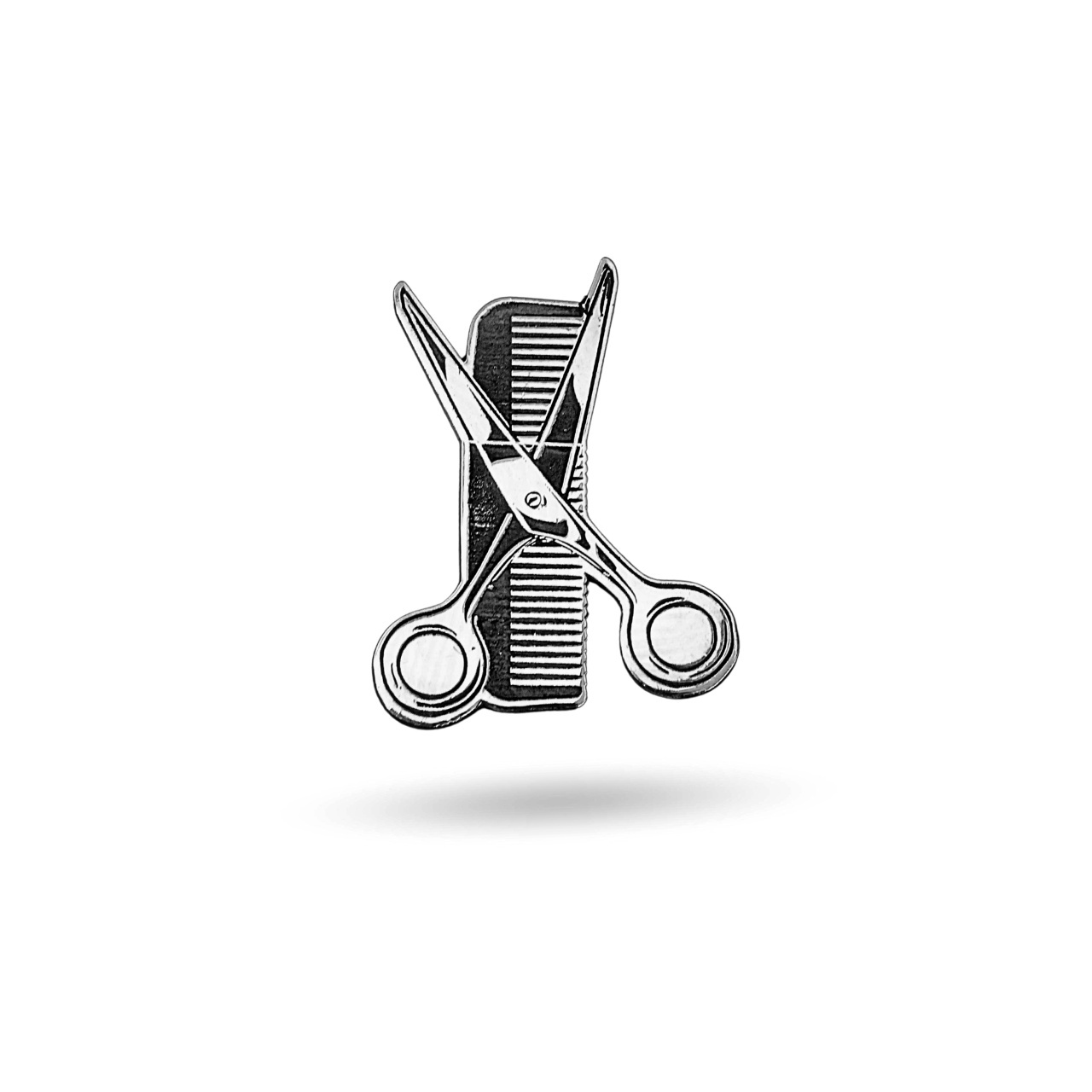 Pin personalizat din argint 925 - hairstylist