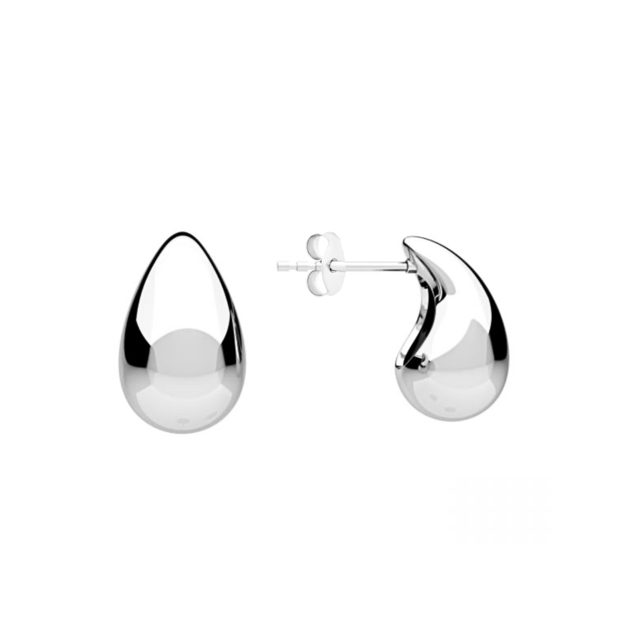 Cercei stud minis picatura din argint 925