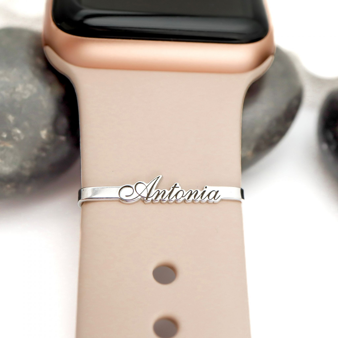 Accesoriu din argint 925 personalizabil pentru smartwatch