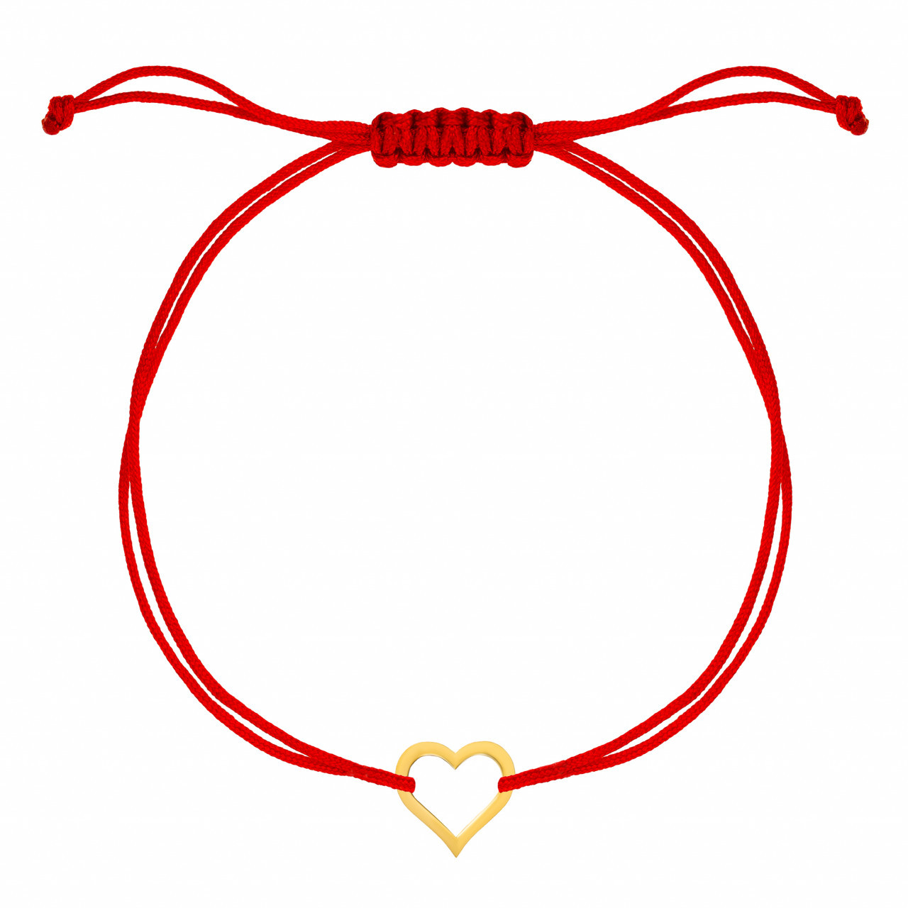 Bratara amour cu inimioara din aur 14k