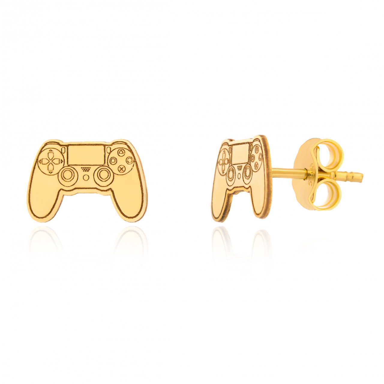 Cercei din aur 14k - Controller gaming