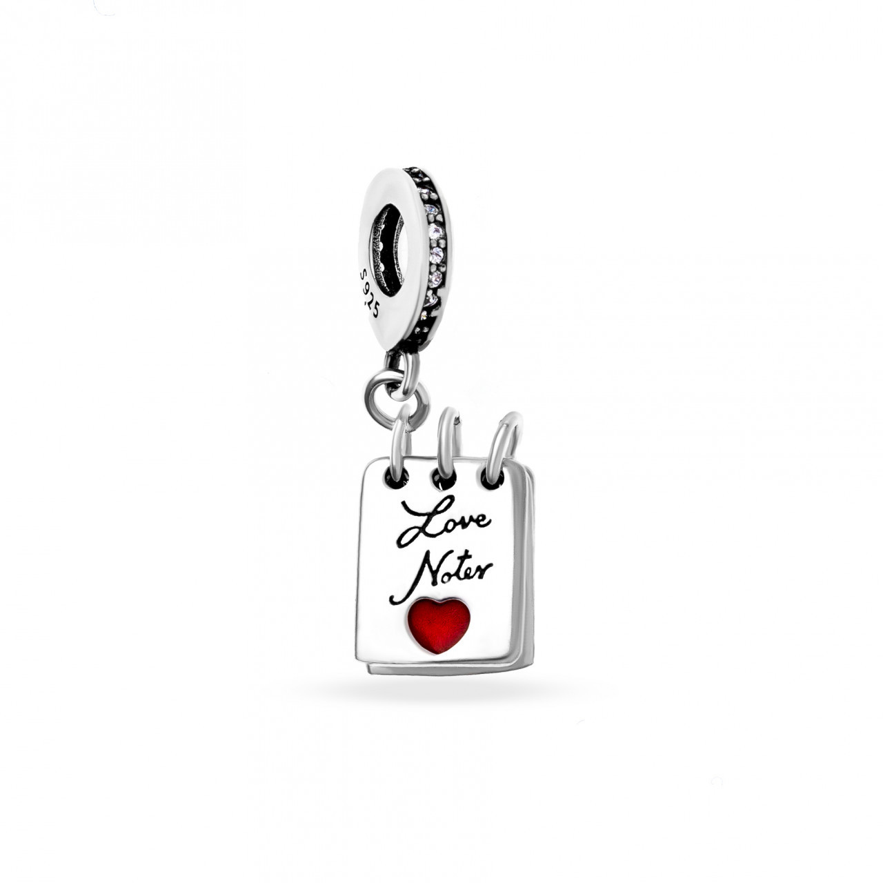 Charm din argint 925 i love you 3.45g