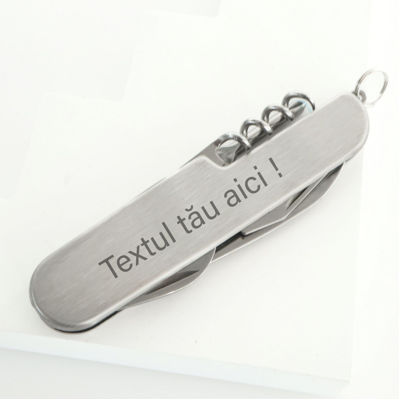 Briceag multifunctional personalizabil din otel
