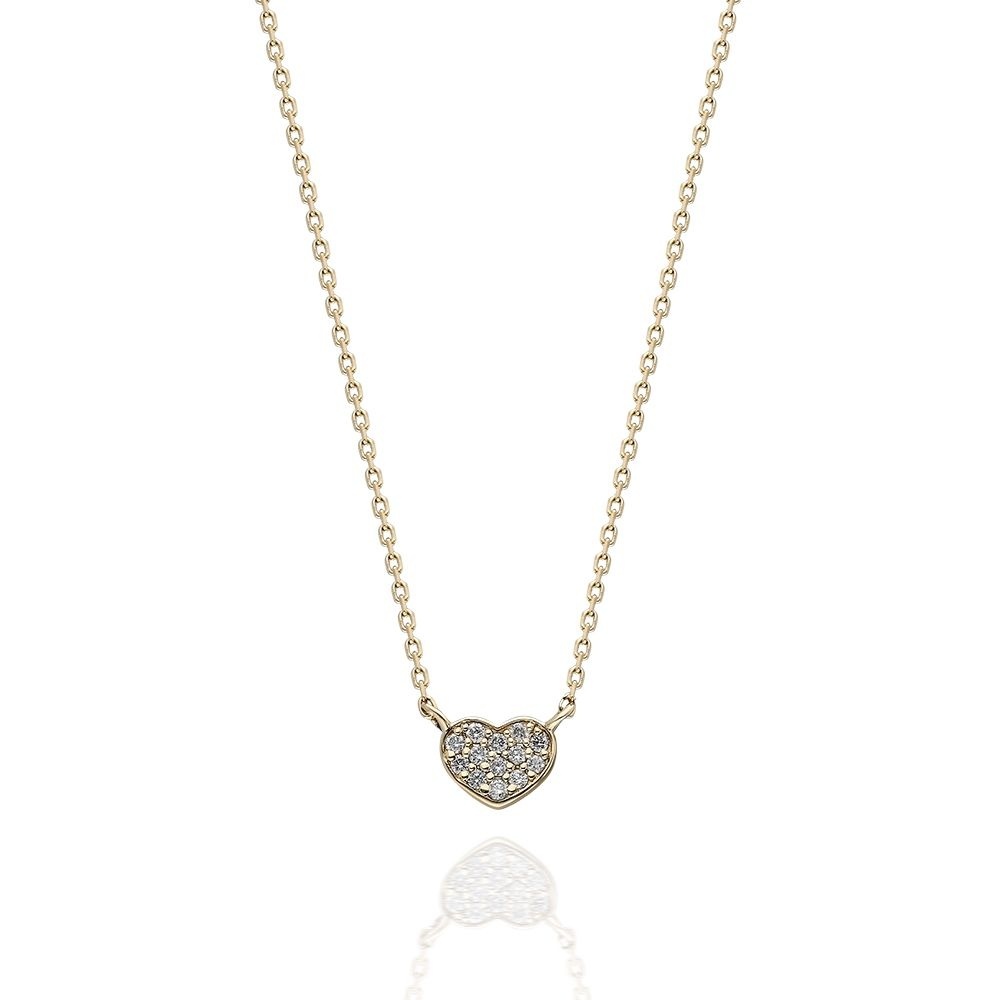 Colier Cupido din AUR 14K cu Diamante + Certificat IGI