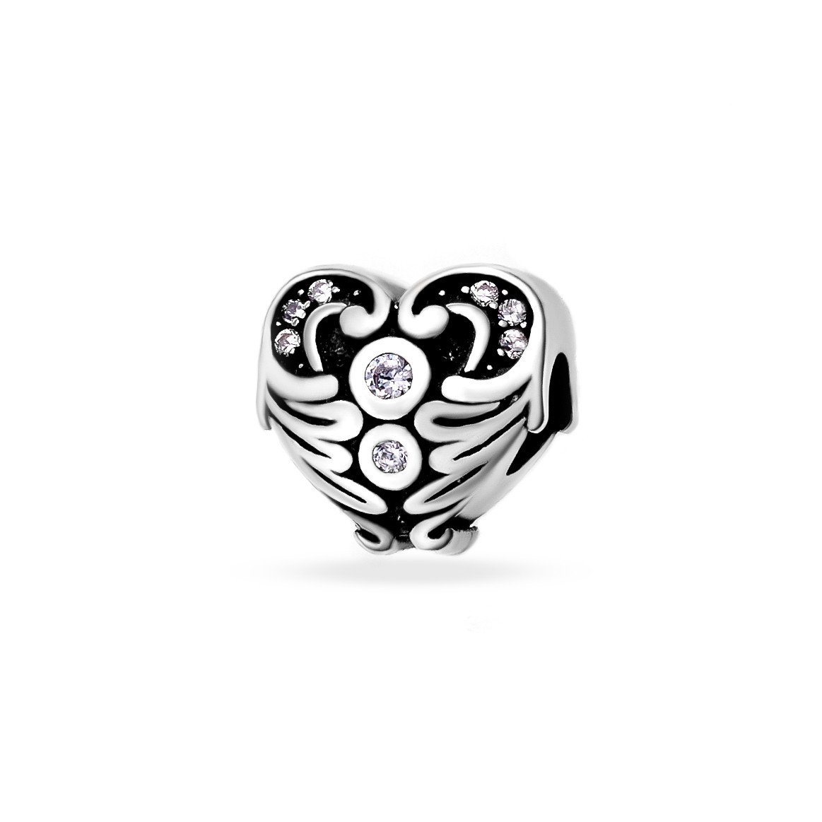 Charm din argint 925 angelique hearts 2.95gr