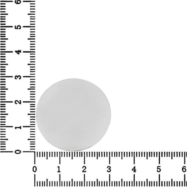 Moneda 3cm din Argint - pentru pentru gravat
