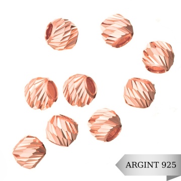 Bila Argint 925 Slash - Diamond CUT 4mm - Img 3