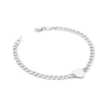 Bratara Aur 14K cu Diamant Natural 0.01 ct - Img 7