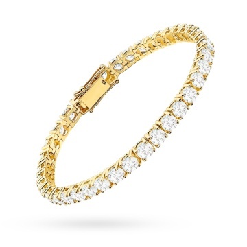 Bratara Aur 14K cu Diamante de Laborator 10.25 ct - Img 2