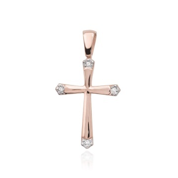 Cercei Aur 14K cu Diamante Naturale 0.02 ct - Img 7