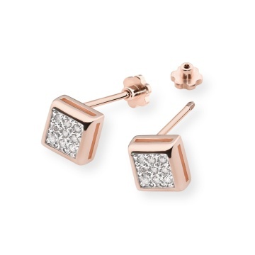 Cercei Aur 14K cu Diamante Naturale 0.09 ct Filet cu Protectie - Img 6