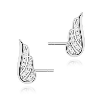 Cercei Aur 14K cu Diamante Naturale 0.10 ct - Img 3