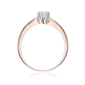 Inel Aur 14K cu Diamant de Laborator 0.30 ct - Img 9