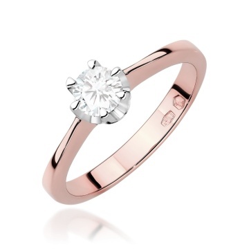 Inel Aur 14K cu Diamant de Laborator 0.30 ct - Img 8