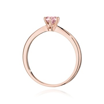 Inel Aur 14K cu Diamant de Laborator 0.50 ct - Img 7
