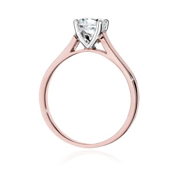 Inel Aur 14K cu Diamant de Laborator 0.70 ct - Img 9