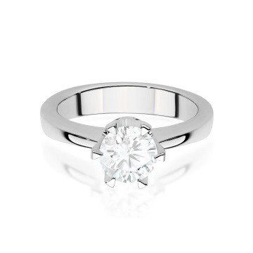 Inel Aur 14K cu Diamant de Laborator 1.00 ct - Img 10