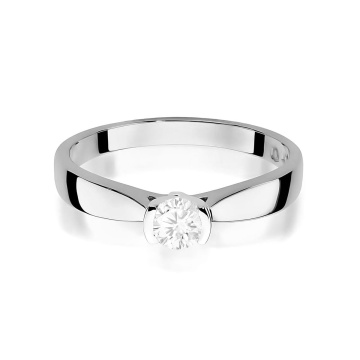 Inel Aur 9K cu Diamant de Laborator 0.25 ct - Img 6