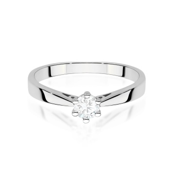 Inel Aur 9K cu Diamant de Laborator 0.30 ct - Img 7