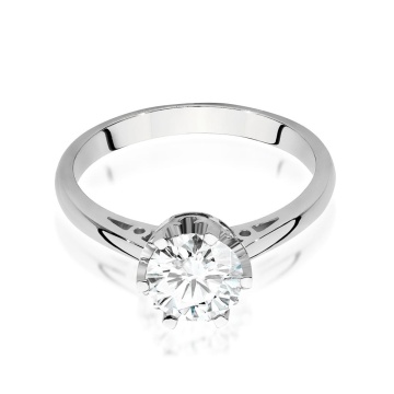 Inel Aur 9K cu Diamant de Laborator 1.00 ct - Img 5