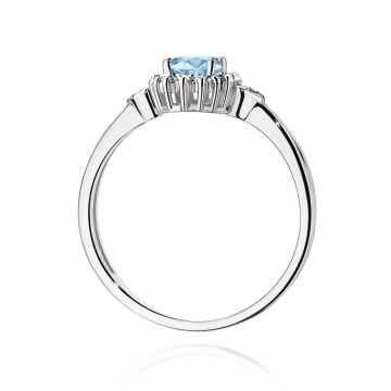 Inel Aur 9K cu Diamante de Laborator 0.60 ct - Img 7