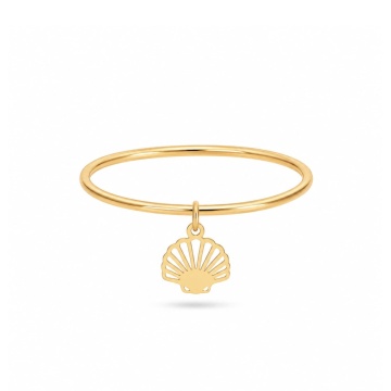 Inel Sea Shell din AUR 14K