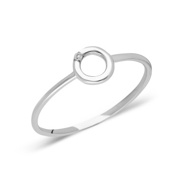 Inel Supreme din AUR 14K cu Diamant - Img 2