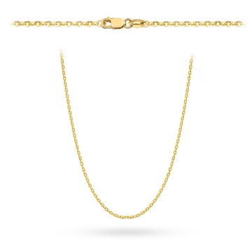 Lant Rolo Aur 14k, 55 cm - Img 4