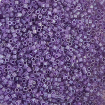 Miyuki Delica Purple Lined Opal AB 5gr 11/0
