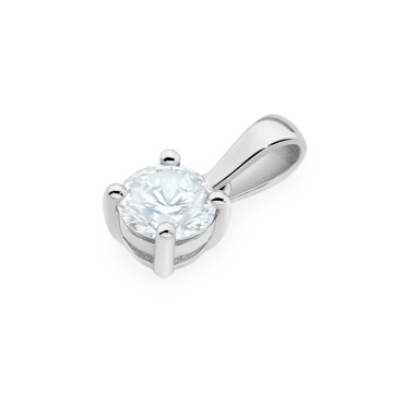 Pandantiv Aur 14K cu Diamant de Laborator 1.00 ct - Img 10