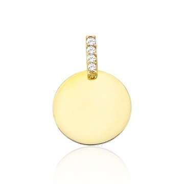 Pandantiv Aur 14K cu Zirconii - Img 3